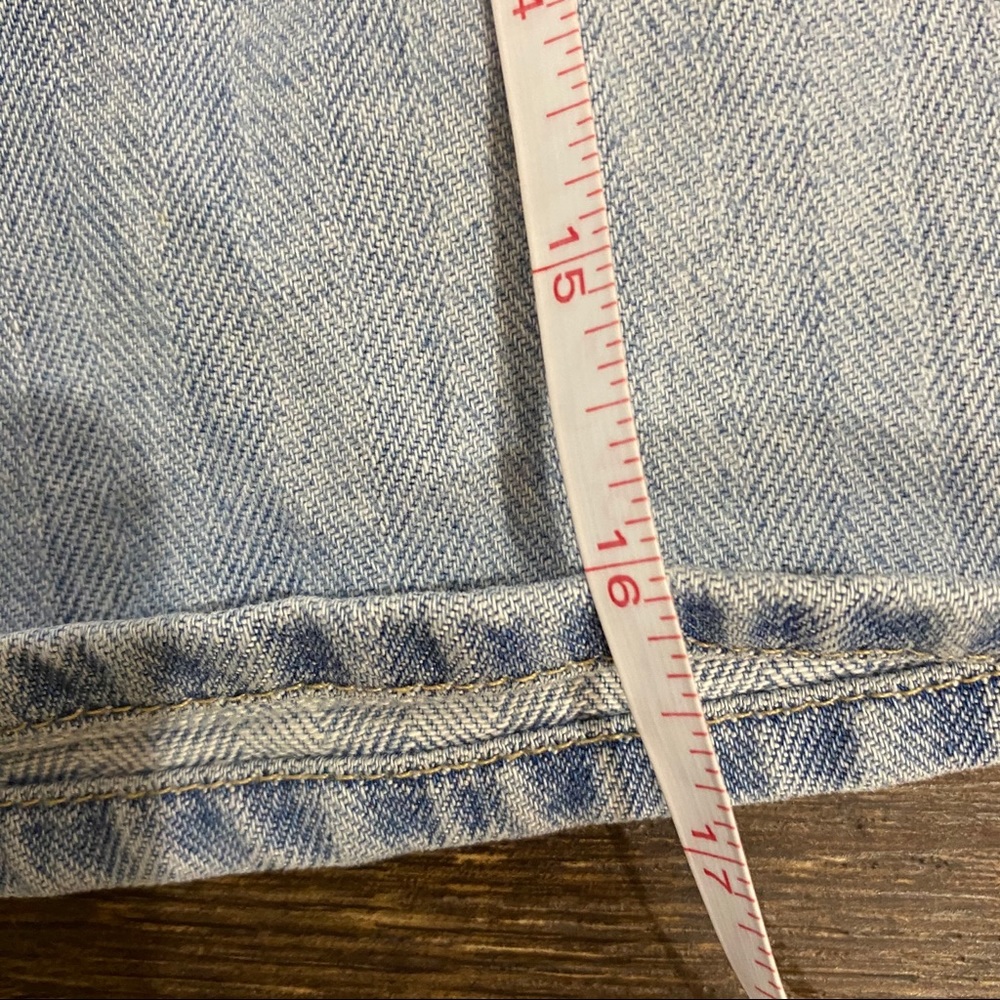 Nautica Vintage 1990s High waist Denim Jean Skirt - Picture 7 of 10